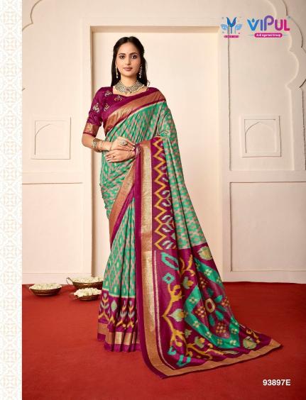 Vipul sentosa silk vol 10 saree wholesale price clothes